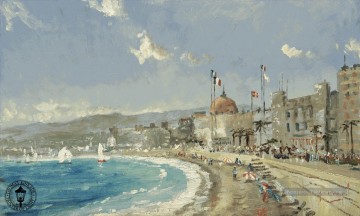 D’autres paysages de la ville œuvres - The Beach at Nice TK cityscape